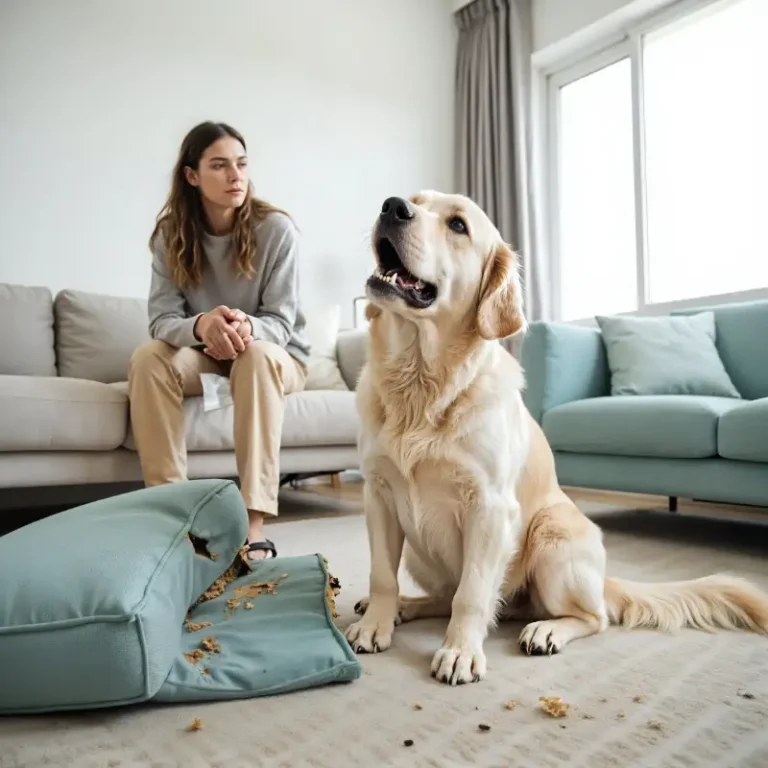 Mascota en calma y relax